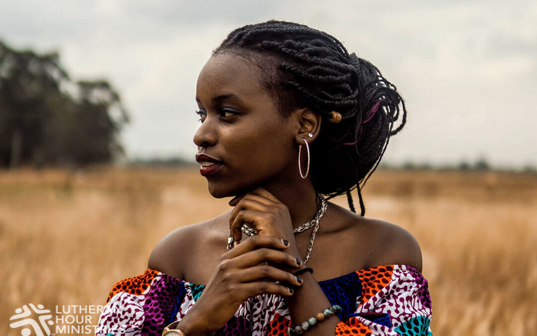 Hope In Jesus Comforts Hurting Woman