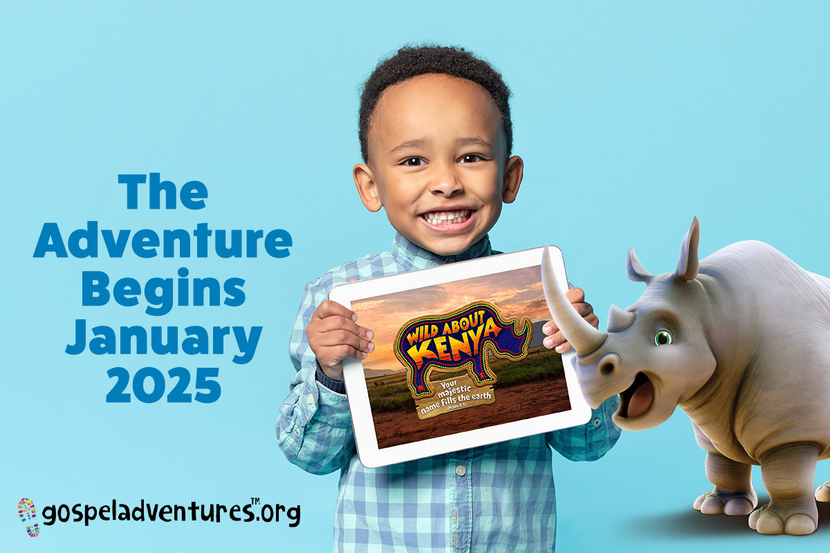 Gospel Adventures: Wild About Kenya is Available Now!