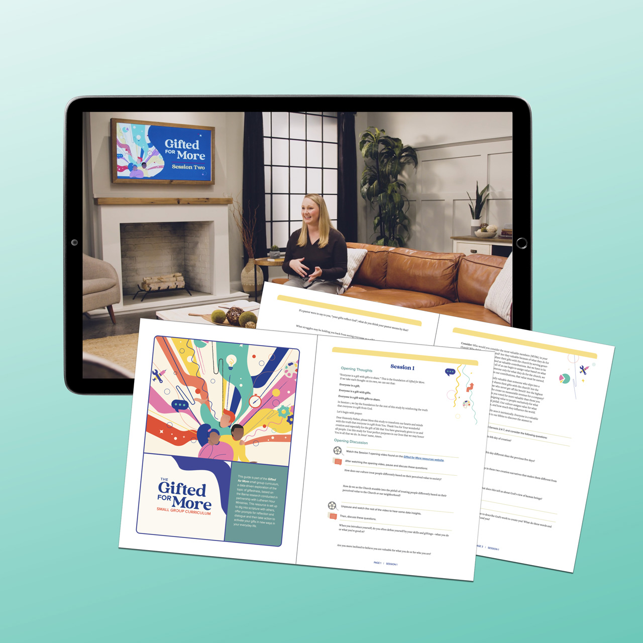 Project Connect Booklets in a booklet holder