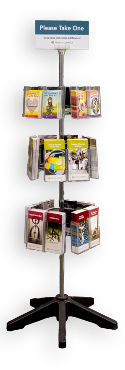 Large Project Connect Booklet Rack